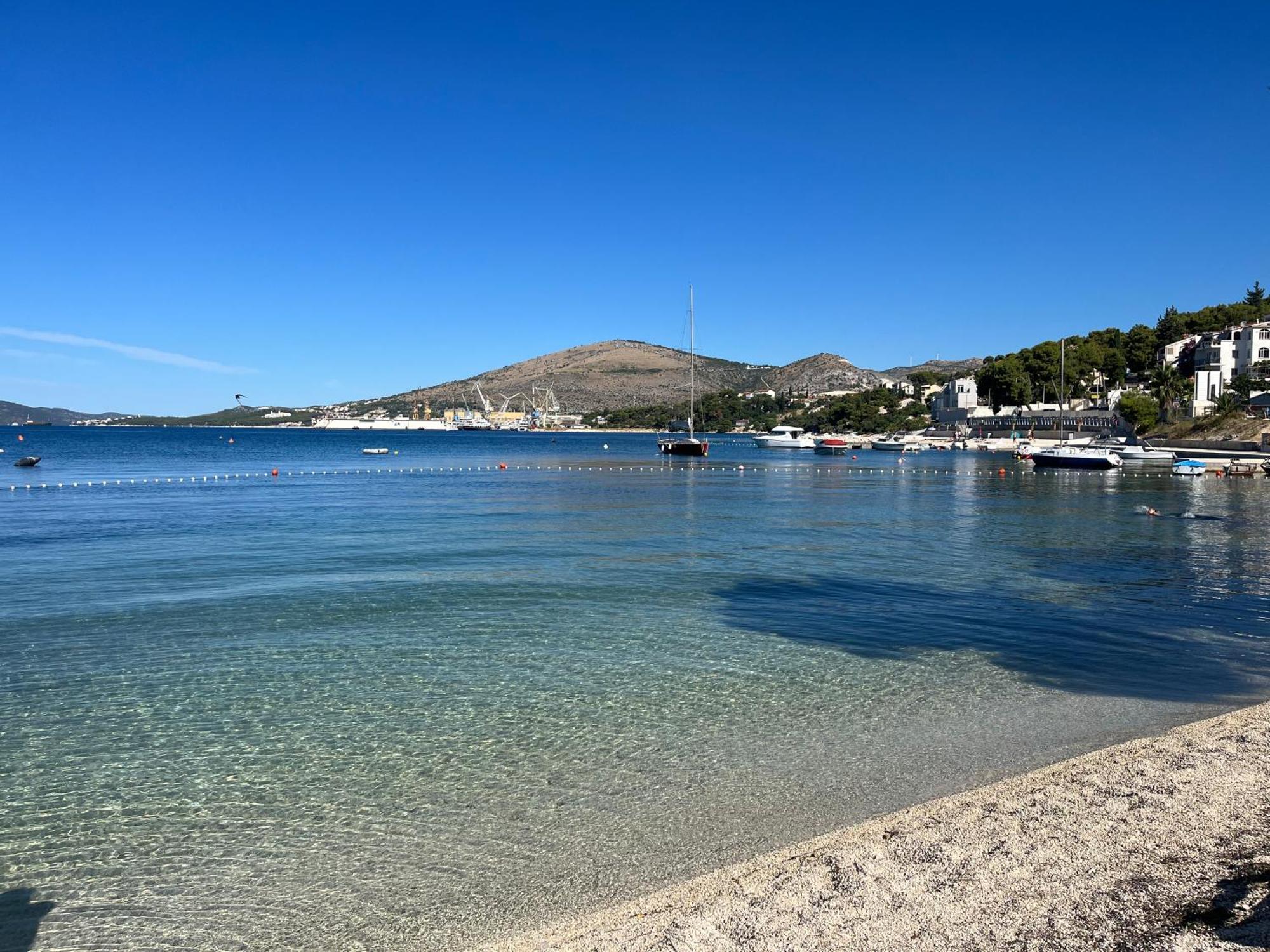 Apartments Villa Mirella 20 M From The Sea - Free Parking Трогир Экстерьер фото