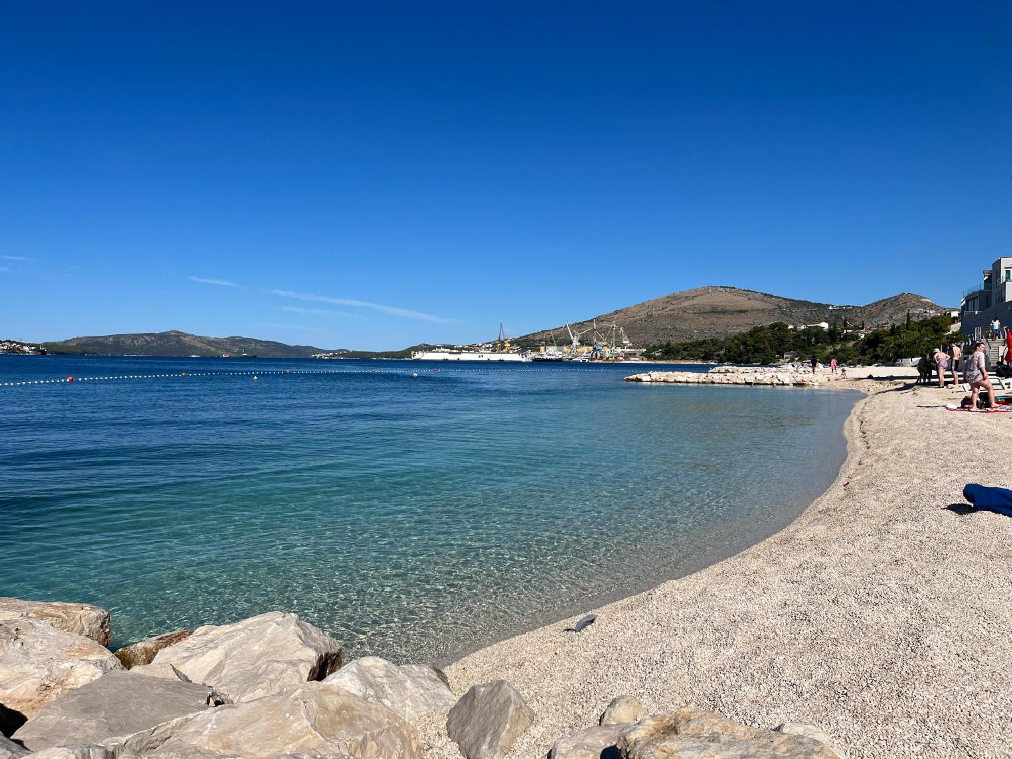 Apartments Villa Mirella 20 M From The Sea - Free Parking Трогир Экстерьер фото